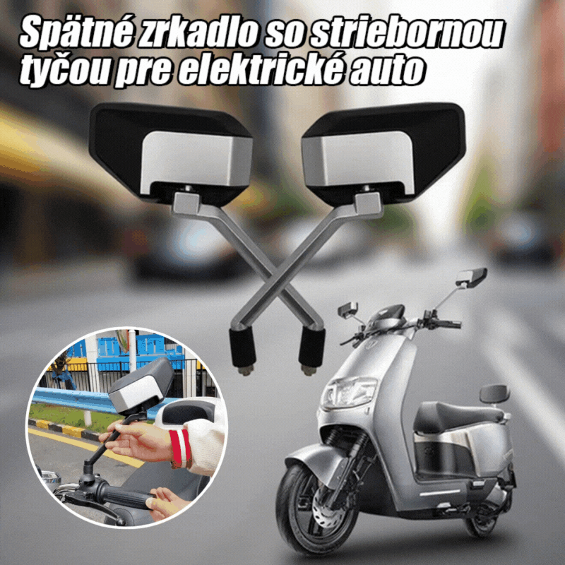 🔥【🔥Časovo obmedzená akcia】🏍️Nastaviteľné HD motocyklové spätné zrkadlo
