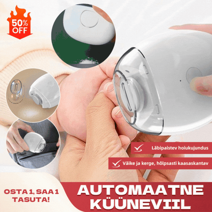 🎉⏰Časovo obmedzená ponuka💅 ✨ Automatický pilník na nechty 1, bezpečná a šetrná starostlivosť o nechty 👶🔧