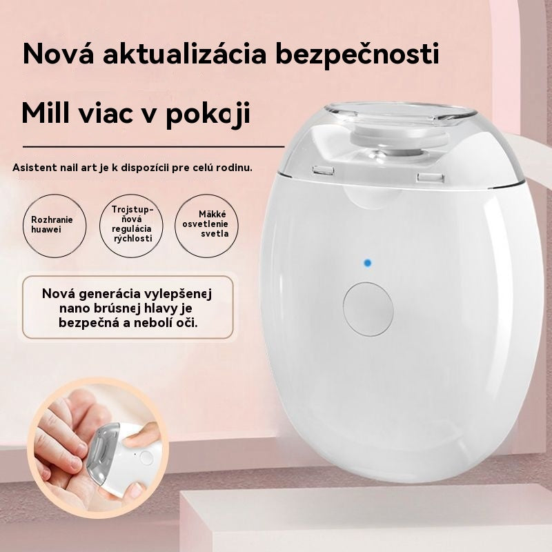 🎉⏰Časovo obmedzená ponuka💅 ✨ Automatický pilník na nechty 1, bezpečná a šetrná starostlivosť o nechty 👶🔧