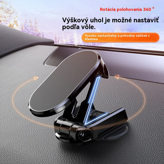 🚗Skladací 360-stupňový držiak na mobilný telefón s magnetickou prísavkou