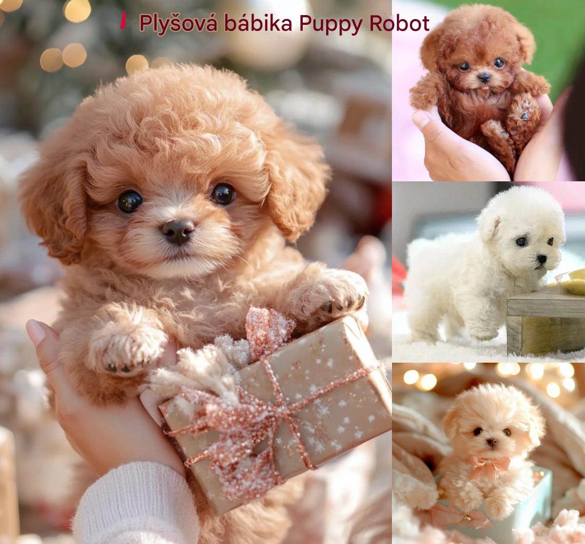 🐶Zľava - 🔥Plyšová bábika Puppy My Robot