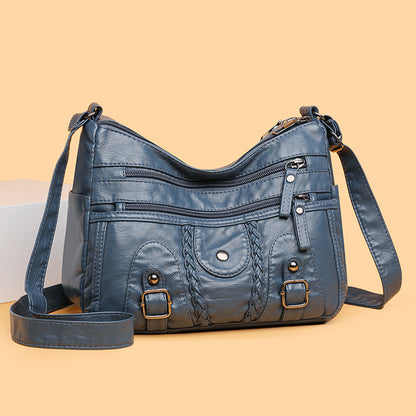 🔥 nová dámska taška s viacerými vreckami, veľká kapacita, možno nosiť na ramene alebo na tele