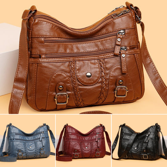 🔥 nová dámska taška s viacerými vreckami, veľká kapacita, možno nosiť na ramene alebo na tele