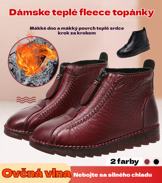 🔥【Kúp 1 a získaj 1 zadarmo】🔥【35-42】Jesenné a zimné dámske čižmy s mäkkým podrážkou na zips, módne a pohodlné